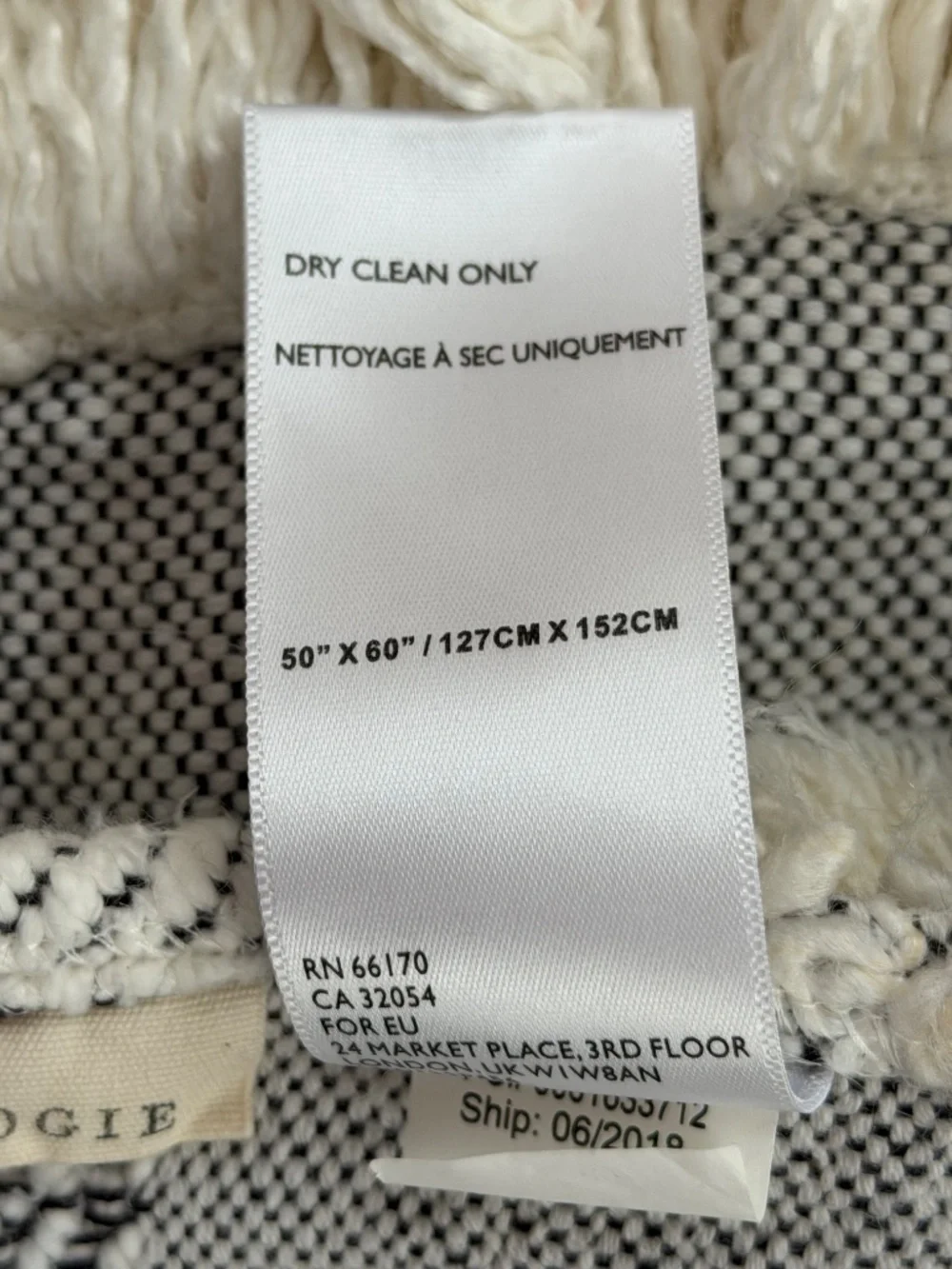 Anthropologie Throw Blanket